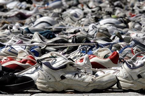 Nike shoe waste collection